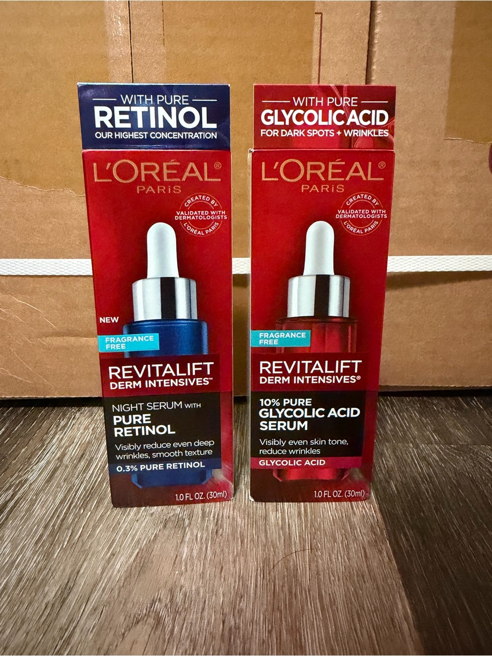 L'Oreal Revitalift Derm Intensives Night Serum with Pure Retinol - Blue